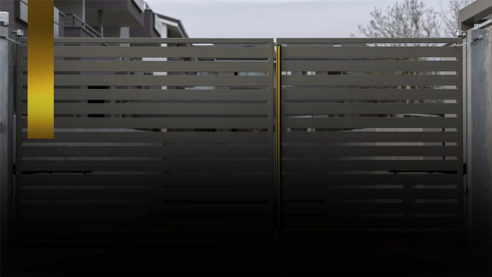 Automated folding gate