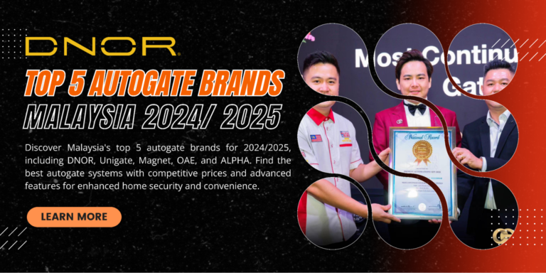 Top 5 Autogate Malaysia Brands Stand Out in 2024/2025