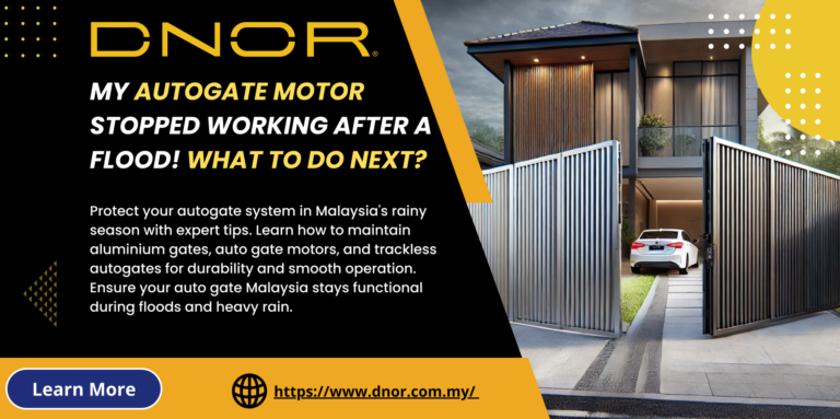 My Autogate Motor Stopped Working After a Flood! What to Do Next?